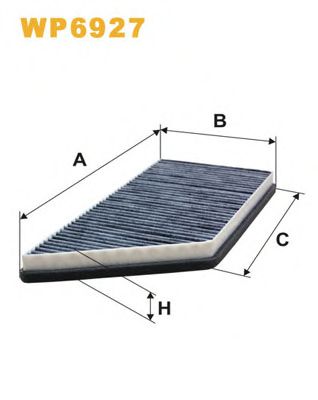 WIX FILTERS wp6927 -  Фильтр воздуха в салоне